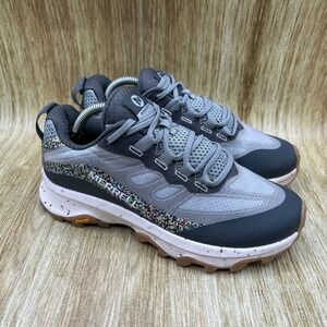 Merrell Moab Speed Eco Women's Size‎ 6.5 Trail Running Shoes Grey J067466